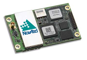 NovAtel Launches Business Card–Sized OEM 615 GNSS Receiver